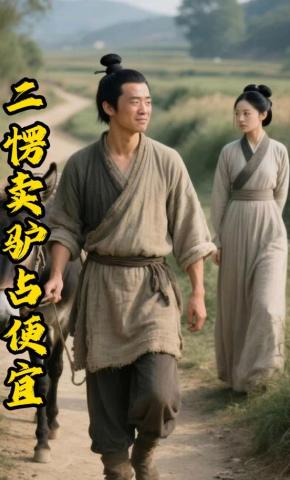 短剧《二愣卖驴占便宜》海报