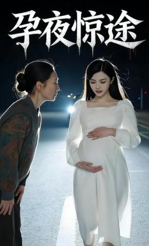 短剧《孕夜惊途》海报