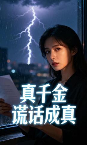 短剧《真千金谎话成真》海报