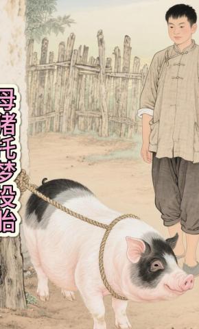 短剧《母猪托梦投胎》海报