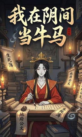 短剧《我在阴间当牛马》海报