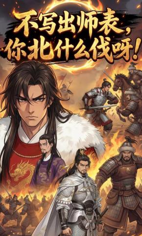 短剧《不写出师表，你北什么伐呀！》海报