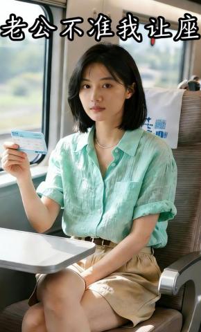 短剧《老公不准我让座》海报