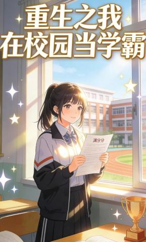 短剧《重生之我在校园当学霸》海报