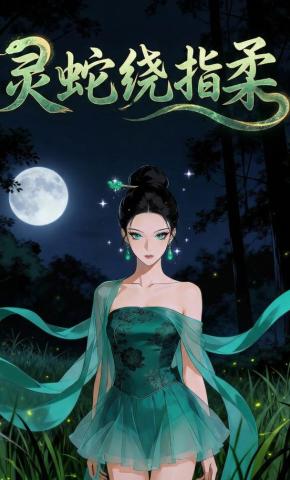 短剧《灵蛇绕指柔》海报