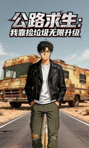 短剧公路求生：我靠捡垃圾无限升级海报