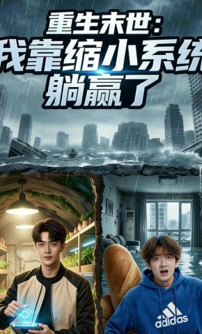 短剧《重生末世：我靠缩小系统躺赢了》海报