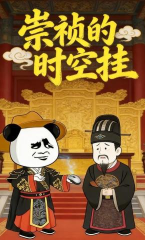 短剧《崇祯的时空挂》海报