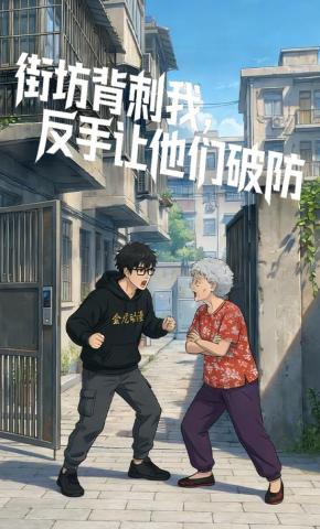短剧《街坊背刺我，反手让他们破防》海报