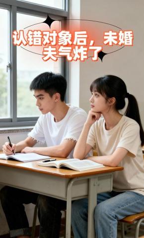 短剧《认错对象后，未婚夫气炸了》海报