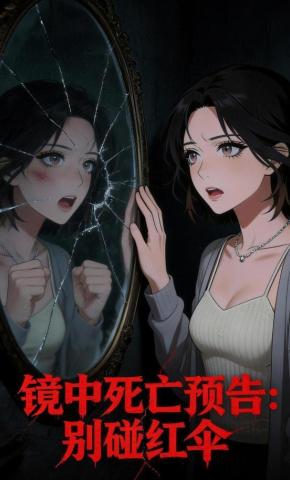 短剧《镜中死亡预告：别碰红伞》海报