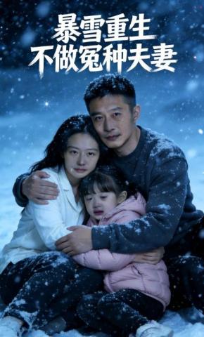 短剧《暴雪重生，不做冤种夫妻》海报