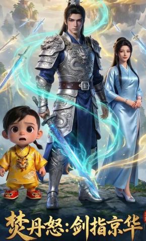 短剧《焚丹怒：剑指京华》海报