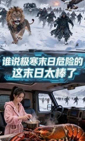 短剧《谁说极寒末日危险的？这末日太棒了》海报