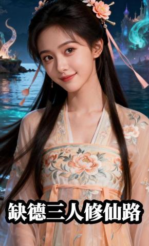 短剧《缺德三人修仙路》海报