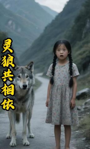 短剧《灵狼共相依》海报