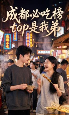短剧《成都必吃榜top是我弟》海报