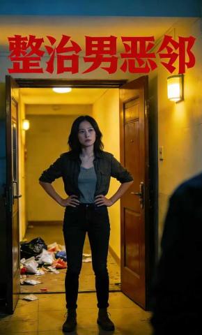 短剧《整治男恶邻》海报