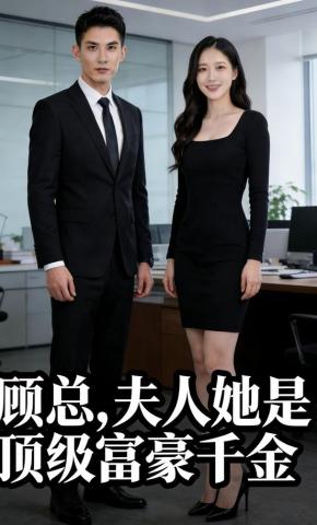 短剧《顾总，夫人他是顶级豪门千金》海报