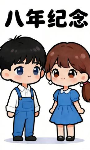 短剧《八年纪念》海报