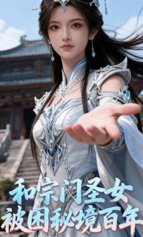 短剧《和宗门圣女被困秘境百年》海报