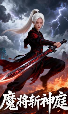 短剧《魔将斩神庭》海报