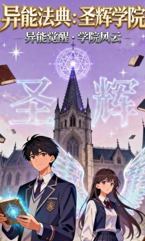 短剧《异能法典：圣辉学院篇》海报