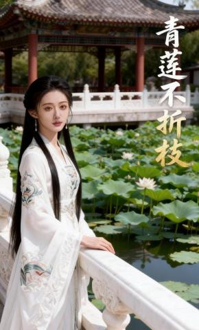 短剧《青莲不折枝》海报