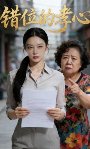 短剧《错位的孝心》海报