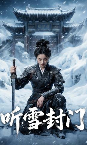 短剧《听雪封门》海报