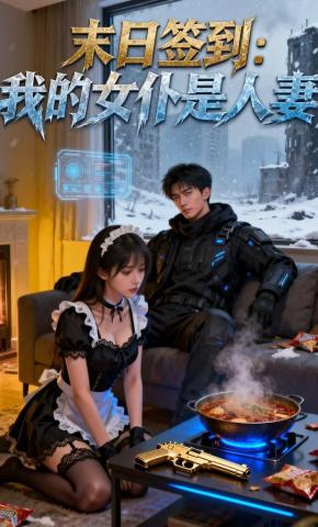 短剧《末日签到：我的女仆是人妻》海报