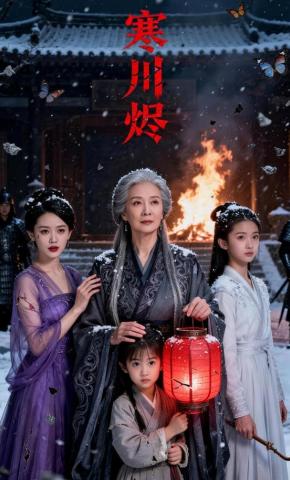 短剧《寒川烬》海报