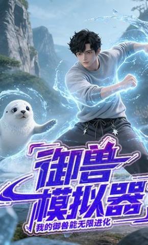 短剧《御兽模拟器:我的御兽能无限进化》海报