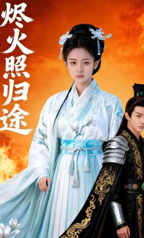 短剧《烬火照归途》海报