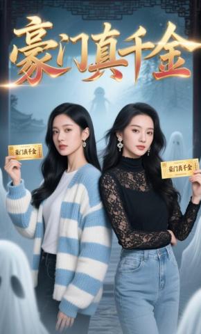 短剧《豪门真千金》海报