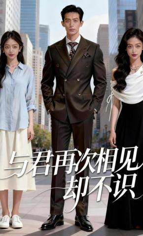 短剧《与君再次相见却不识》海报