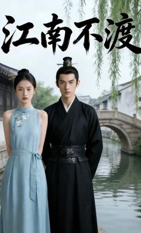 短剧《江南不渡》海报