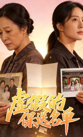 短剧《虚假的保送名单》海报