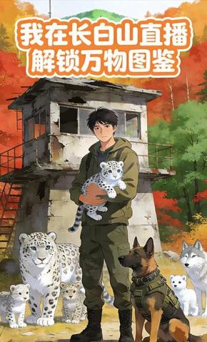 短剧《我在长白山直播解锁万物图鉴》海报