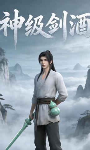 短剧《神级剑酒》海报