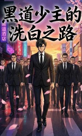短剧《黑道少主的洗白之路》海报