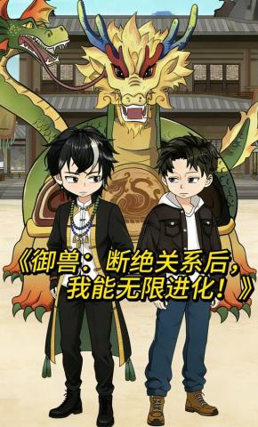 短剧《御兽：断绝关系后，我能无限进化》海报