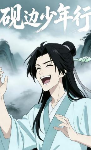 短剧《砚边少年行》海报