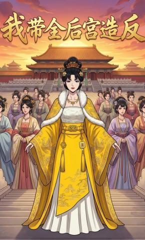 短剧《我带全后宫造反》海报