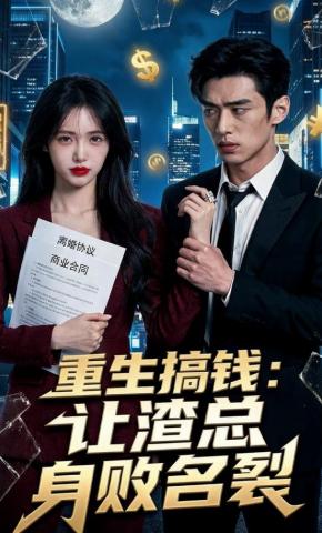 短剧《重生搞钱：让渣总身败名裂源文件》海报