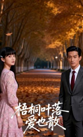 短剧《梧桐叶落爱也散》海报