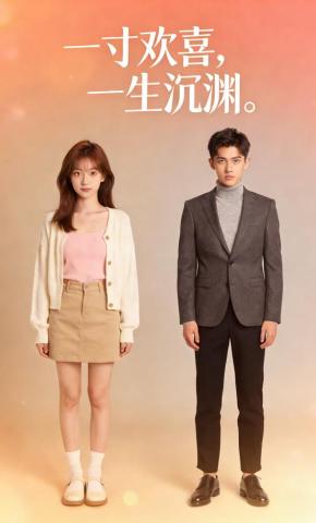 短剧《一寸欢喜，一生沉渊》海报
