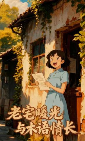 短剧《老宅暖光与木语情长》海报