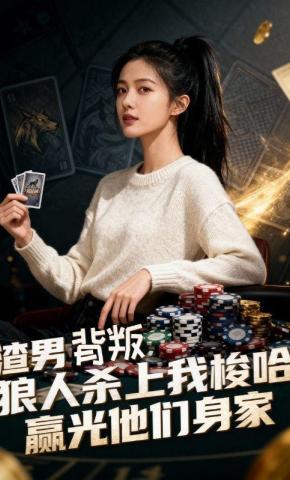 短剧《渣男背叛，狼人杀上我梭哈赢光他们身家》海报