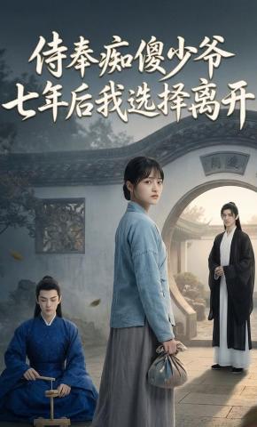 短剧《侍奉痴傻少爷七年后我选择离开》海报